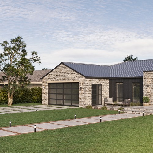 Front elevation of house Design by Giri_Putra