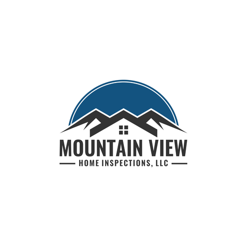 Real estate related logo for mountain view home inspection business Réalisé par behati