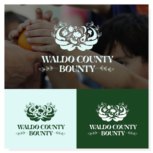 99nonprofits winner - Design a fresh, active logo for a nonprofit fighting hunger with locally grown foods in Maine. Design by Alldistrict_Studio