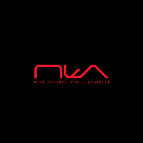 DJ Name Logo Needed for Marketing- NKA (No Kids Allowed) Design by semburat