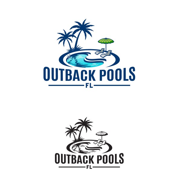 backyard pools logo