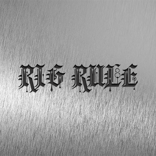 Rig Rule needs Lettering Design (wordmark) Design by designRays