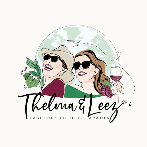 Vibrant, luxurious and fun logo for "Thelma & Leez" Design by Sign.Yra