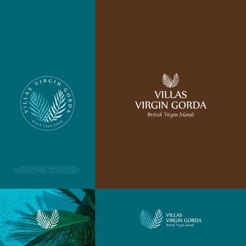 Modern, Tropical, Luxury Logo Needed for Caribbean Villa Rental Co. Design by plyland