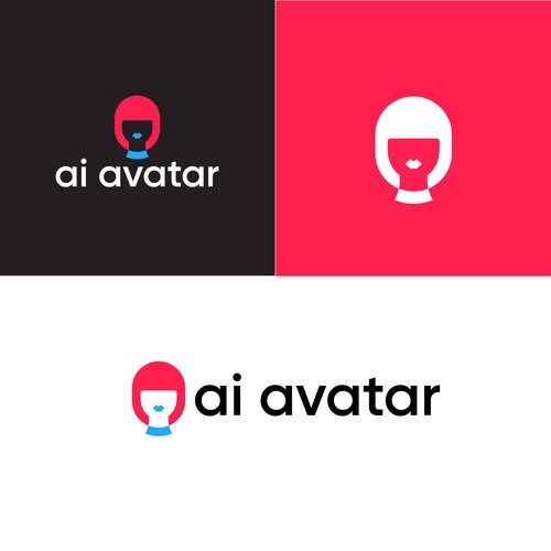 AI AVATAR - Logo for the AI companions bringing happiness Design by ChioP