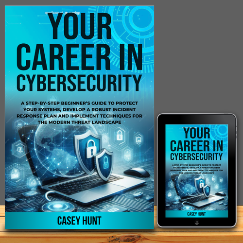Book Cover Needed for Cybersecurity Book Design by Agel Studio