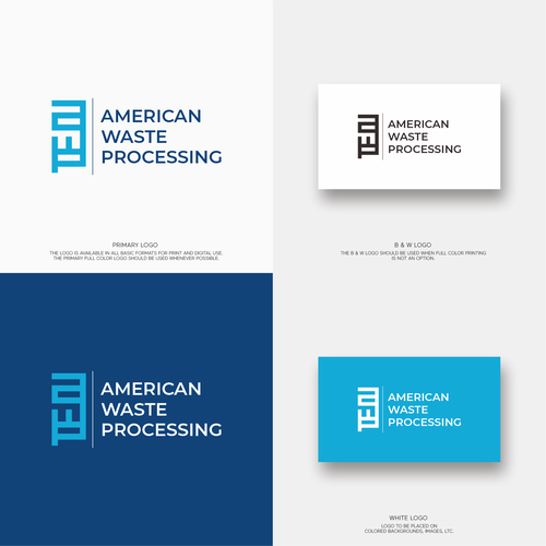 Design a modern and professional logo for waste management company Design by a w a n p u t i h