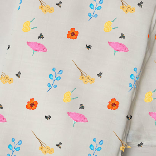 Illustrations to print onto a baby clothing- onesie, nursing cover, headbands, leggings..etc Design by ash00 Designs