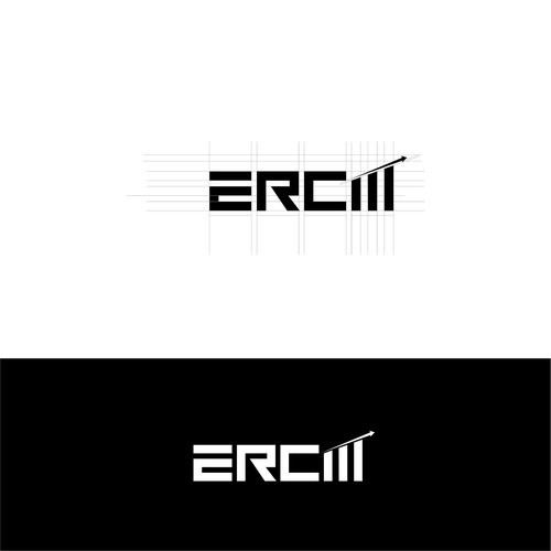 Design a clever logo to convey the name "ERCM"