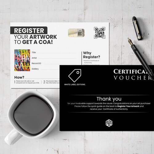 Certificate Voucher Design by Sketch Media™