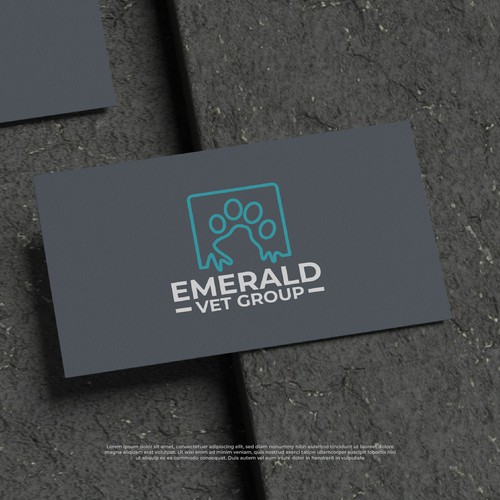 Designs Emerald Vet Group Logo Logo Brand Identity Pack Contest   Attachment 141518372