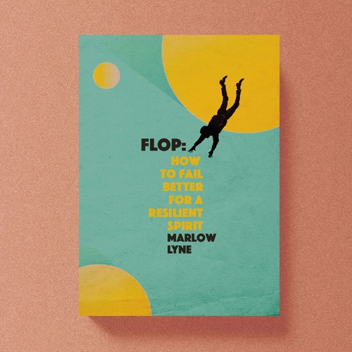 Design a book cover for a book called "FLOP" ! Design by gus domingues