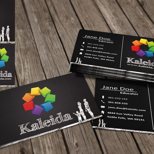 Create a winning business card for the new age of education Design by TheTrampBear