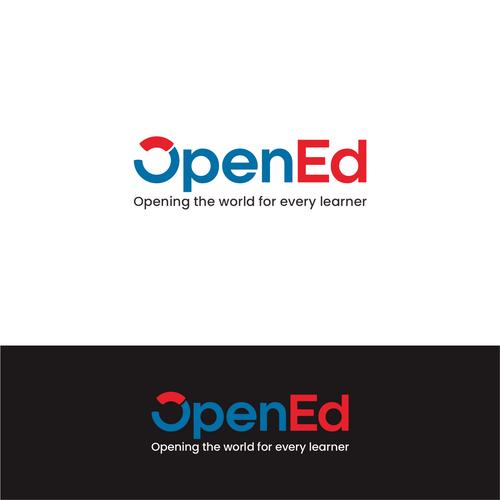 Design a timeless logo for the future of education. The world has changed. The future is open. Design by hwa_dsgn