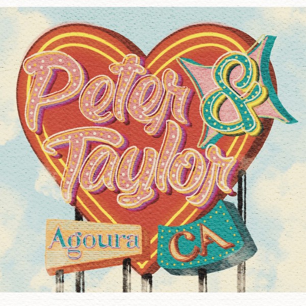 Retro-Sign Inspired Invitation Card