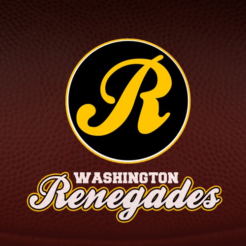 Community Contest: Rebrand the Washington Redskins -ontwerp door gabelozano21