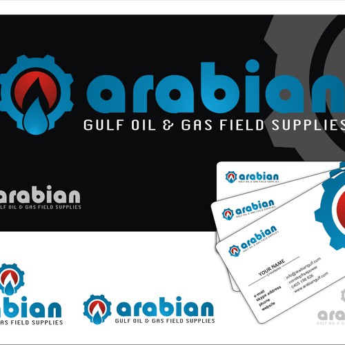 New logo wanted for Arabian Gulf Oil & Gas field supply   Design réalisé par b2creative