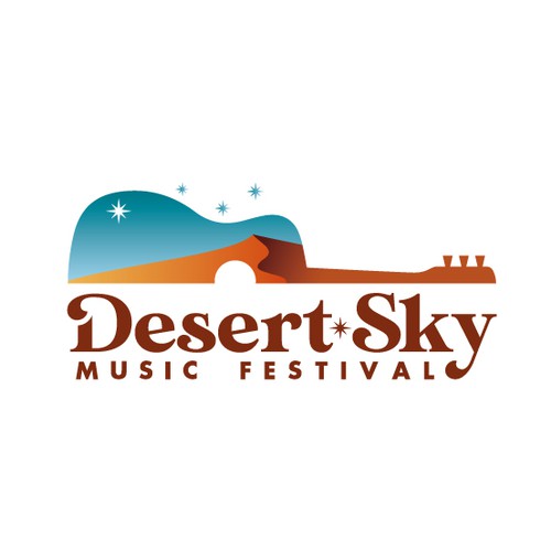 Desert Sky Music Festival Design by David Hermocilla