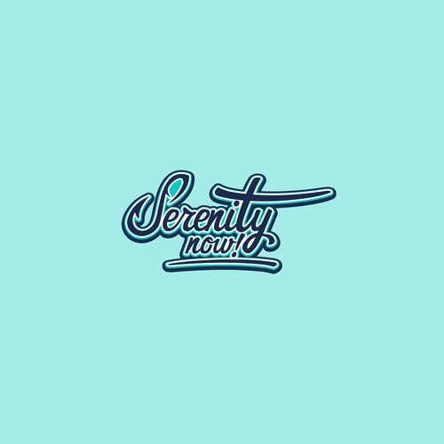 Boat Name Logo    ( Serenity Now! ) Design by Divinehigh01