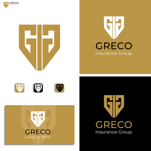 Greco Insurance Logo Design Design by Waris Baig 786