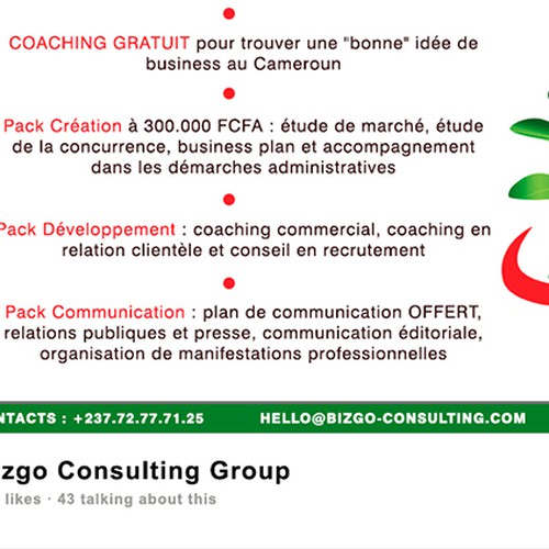 Social media page contest entry by delDreams