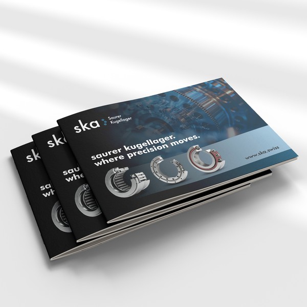 Brochure Cover Design for Industrial Company