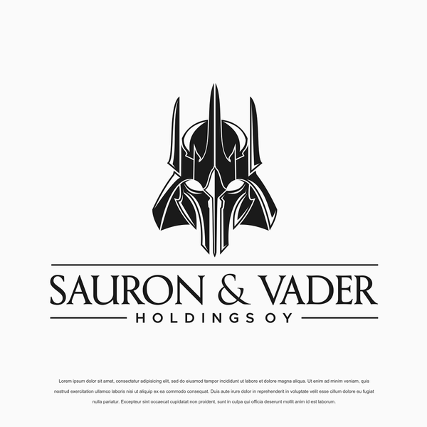 Design by adam.h™ titled "Sauron & Vader "