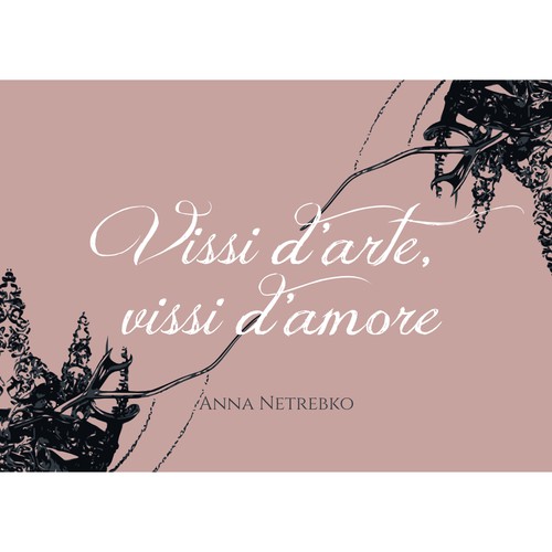 Illustrate a key visual to promote Anna Netrebko’s new album Design by BohemianSoul