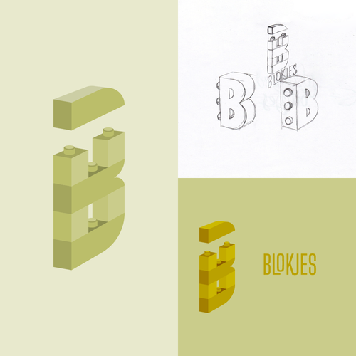 Design a logo for our LEGO bricks inspired rental company Design by _Logotomy_