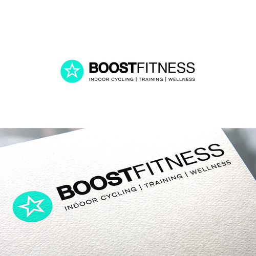 Exciting logo design for expanding fitness brand! Design by OctoCreative