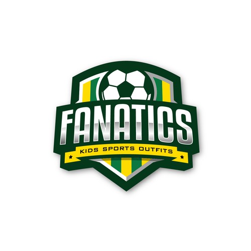 Fanatics - Kids sports outfits and accessories store Design by Fortunic™