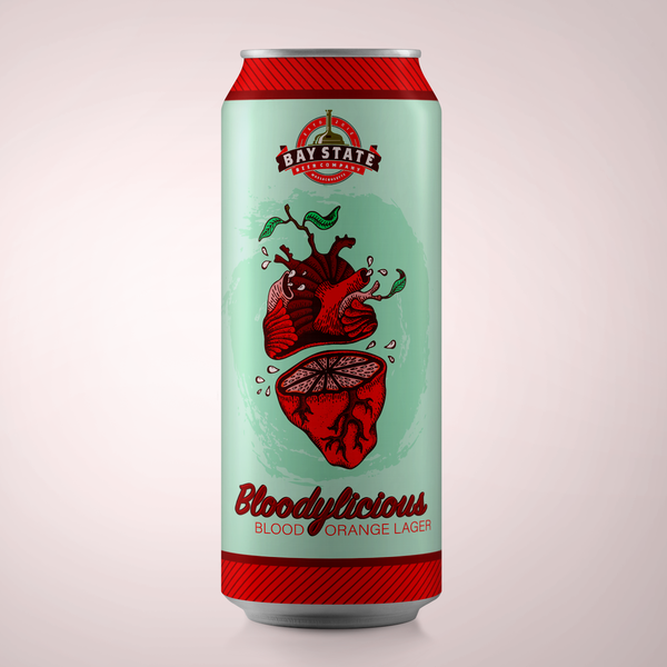 Bold label with custom artwork