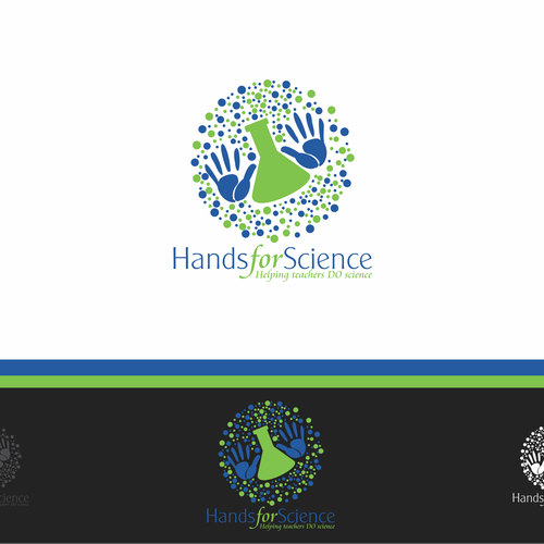 Create the next logo for Hands-for-Science Design by CWD Creative