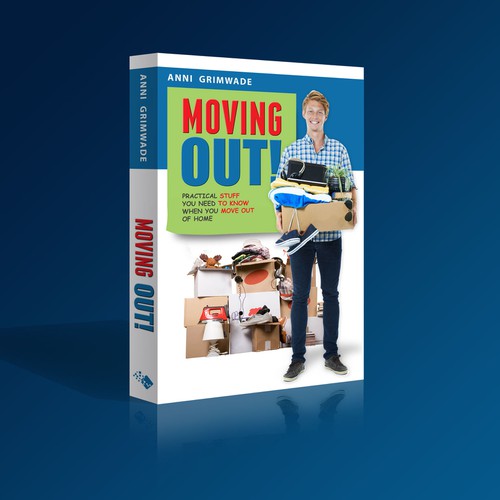 Design a fantastic cover for my book "Moving Out!" Design by A<>Z