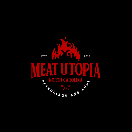 Classic and clean logo to appeal to backyard barbecue enthusiasts. Design by Dwi_prawinsi