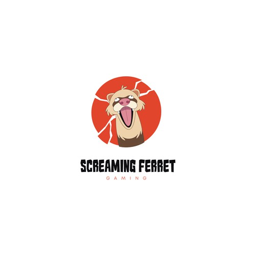 Diseño de SCREAMING FERRET GAMING de Voinch Visuals