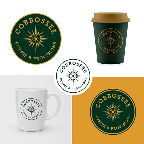 "Refine an Existing Logo into a Timeless Brand Identity for a New England Coffee & Provisions Company" winning Logo design
