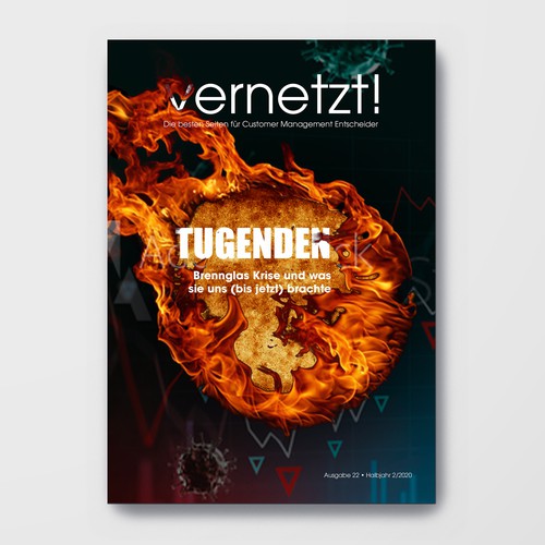 Magazine cover contest entry by janetatwork