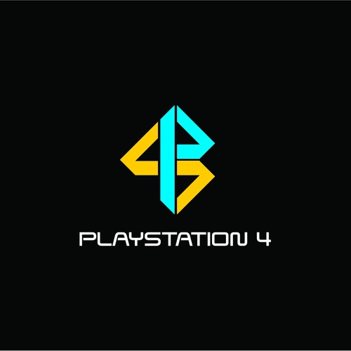 Community Contest: Create the logo for the PlayStation 4. Winner receives $500! デザイン by mantoman