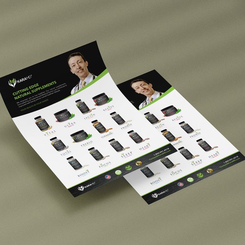 KaraMD Product Handout Design by Crea8One
