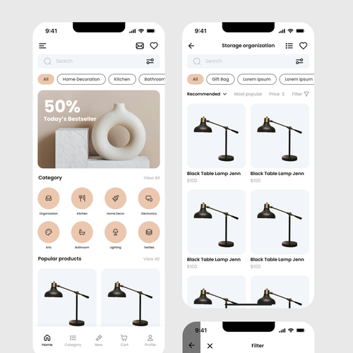 We need a powerful app design for selling home finds Design von Nur-Sana