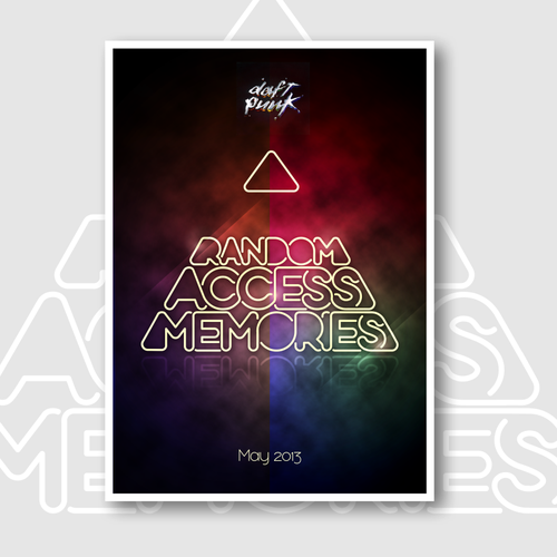 99designs community contest: create a Daft Punk concert poster Design by LALURAY®