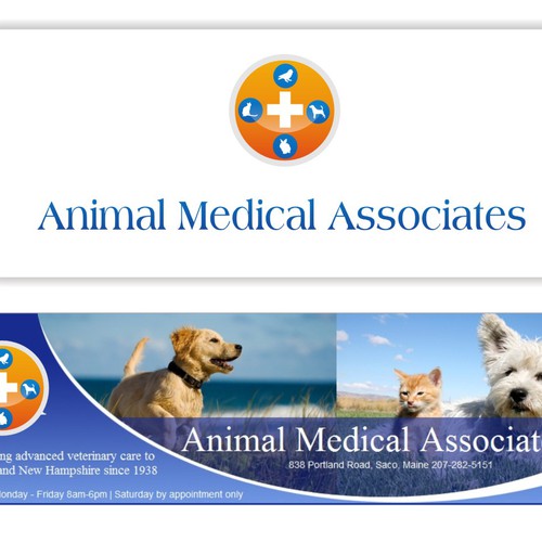 Create the next logo for Animal Medical Associates Design by A.W.Z