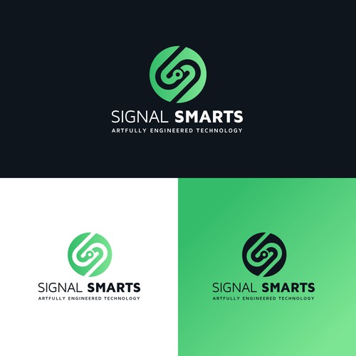 Design a Modern, Geometric Logo for Signal Smarts: We are Network and Wireless Technology Artists!! Design by cs_branding