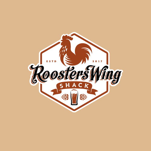 Design a logo for "Roosters Wing Shack" Design réalisé par Siv.66