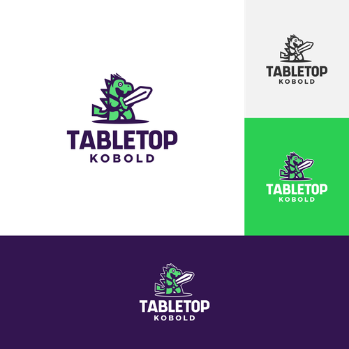 Bring Tabletop Kobold to Life with a Fun, Memorable Logo and Branding Design by keoart