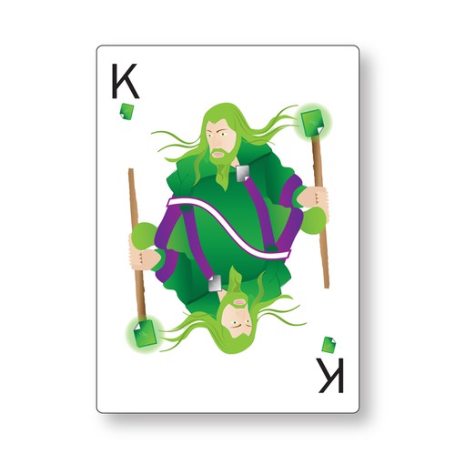 3 Suit Poker(TM) card deck & package. Free advertising for you! Design by smallprints