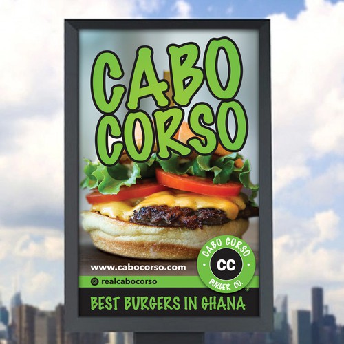 Billboard for Burger Company Design by Jamuga