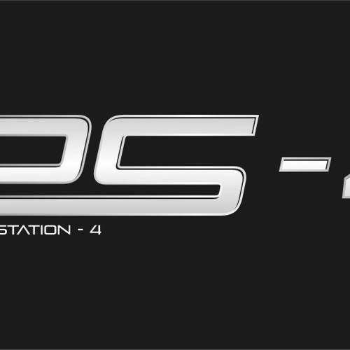 Community Contest: Create the logo for the PlayStation 4. Winner receives $500! Design by Mujtaba_Haider