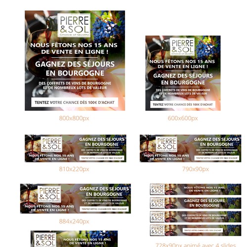 Banner ad contest entry by Ubaxis